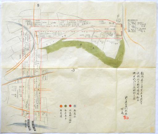 多町・相生町新設　地割図　[文久2年(1862)] thumbnail
