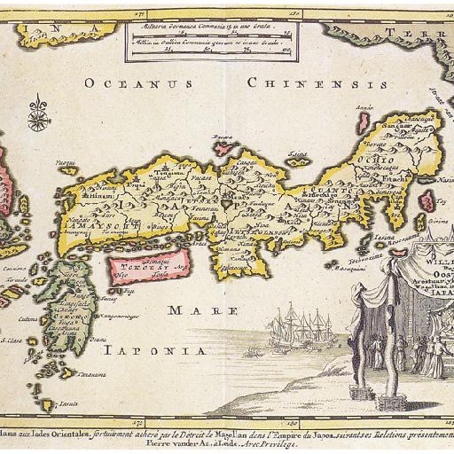 日本古地図 (1707)