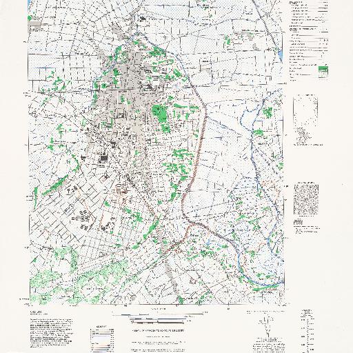 米軍地図：川越市 (1946)