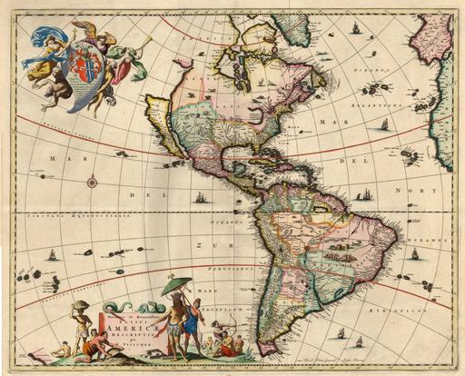 North and South America (1670)｜Stroly（ストローリー）